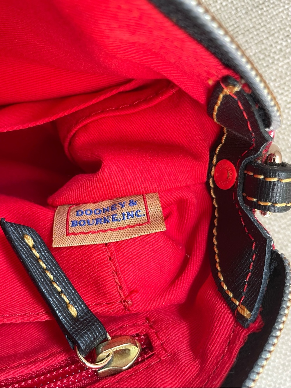 DOONEY & BOURKE Ruby Bag Crossbody Tartan Plaid EUC - Picture 4 of 8